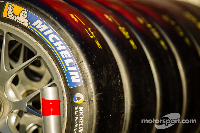 What is behind NASCAR's meeting with Michelin?