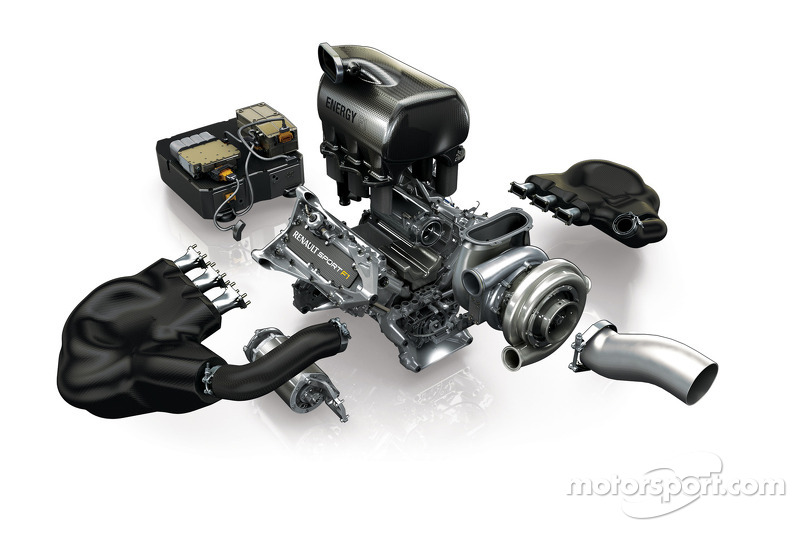 The 2014 Renault Energy F1 V6 engine