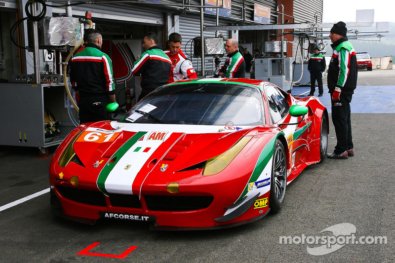 Ferrari takes two poles in GTE qualifying at Spa
