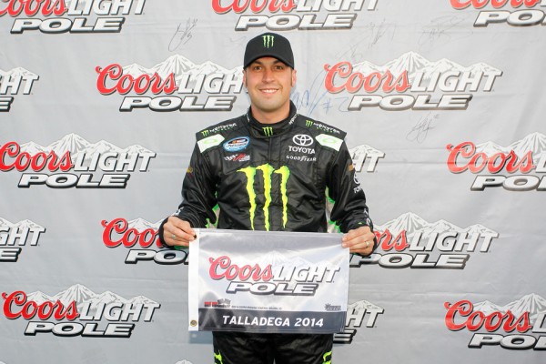 Hornish earns Nationwide pole in JGR 1-2-3