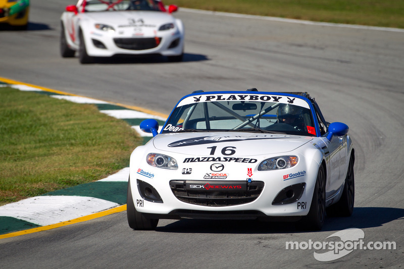 Dean takes opening Mazda MX-5 Cup race at Mazda Raceway