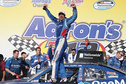 Sadler survives late-race carnage to win at Talladega