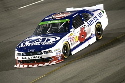 Trevor Bayne earns a top-10 in Talladega NASCAR Nationwide battle