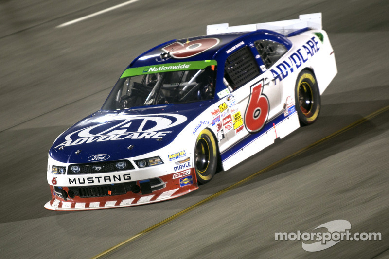 Trevor Bayne earns a top-10 in Talladega NASCAR Nationwide battle