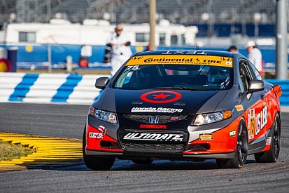 Gimple finishes seventh in Continental Tires Sports Car Challenge