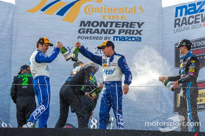 Corvette DPs at Laguna Seca: Chevrolet regains prototype engine manufacturer lead
