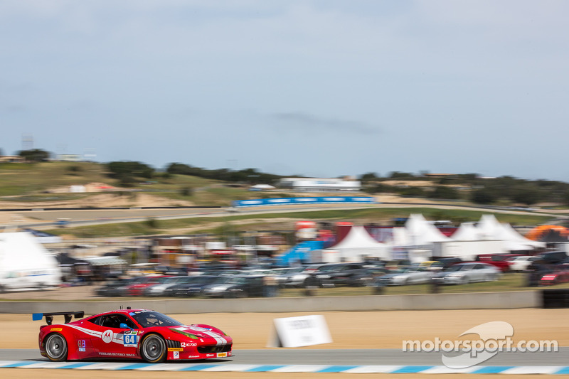 Strong showing for pair of Scuderia Corsa Ferrari's at Laguna Seca