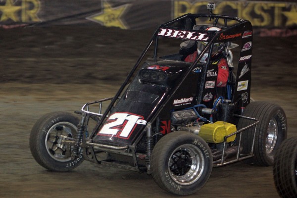 Midget drivers lining up for Belleville Bash