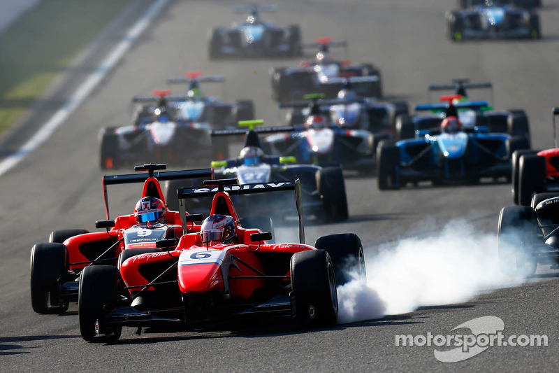 GP3's inaugural race at the Circuit de Catalunya