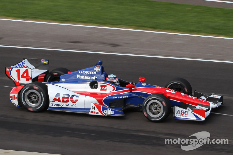 Foyt drivers Sato and Plowman hot at Indianapolis