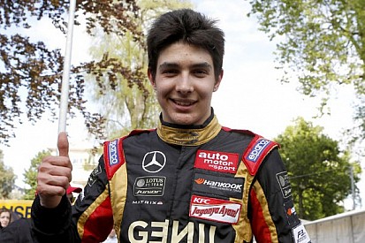 Esteban Ocon claims pole position for home race