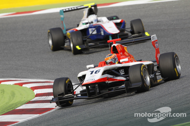 Stoneman holds off Tuscher to win Barcelona race 2