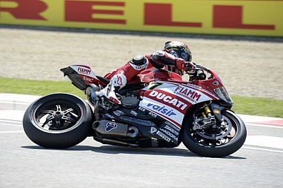 Double podium for Chaz Davies and the Ducati Superbike Team in today’s Imola SBK races!