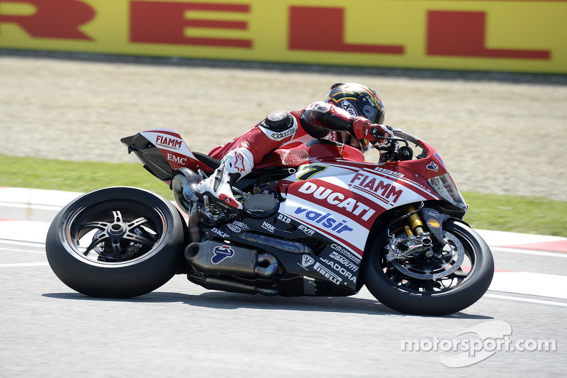Double podium for Chaz Davies and the Ducati Superbike Team in today’s Imola SBK races!