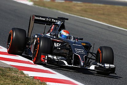 Sauber F1 Team: Barcelona test Day 1