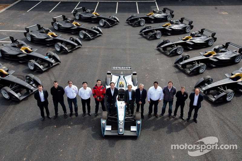 Renault: Teams receive the first batch of single-seater electric cars