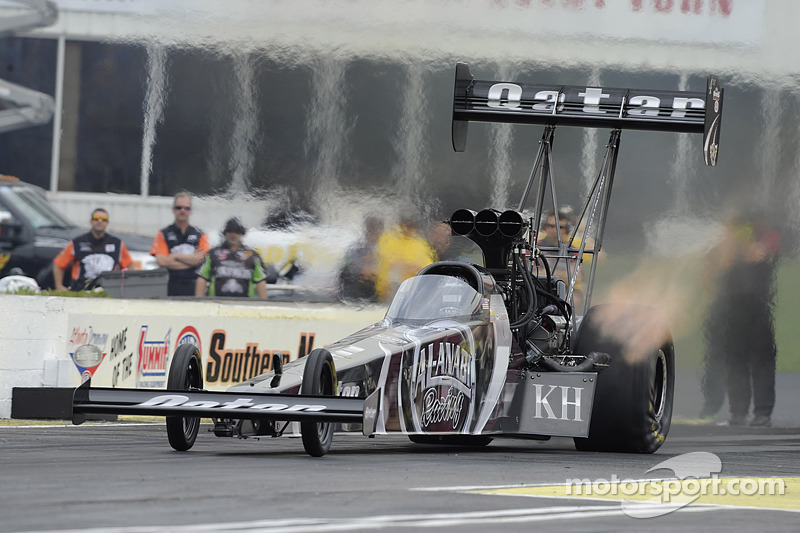 UPDATE FIVE: NHRA gives up on Sunday, coming back at 10 a.m. Monday
