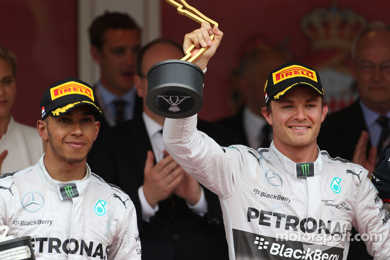 Rosberg and Hamilton took a dramatic one-two finish at Monaco