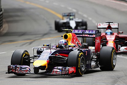 Red Bull getting closer with Ricciardo in third on the Monaco GP