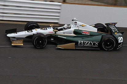 Carpenter’s strong run ends quickly Sunday in Indy 500