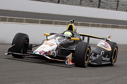 Townsend Bell's Indy 500 ends with a bang