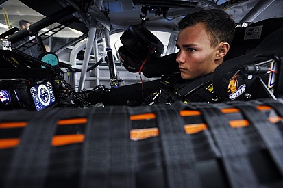 Brett Moffitt prepared to make his Sprint Cup debut at Dover