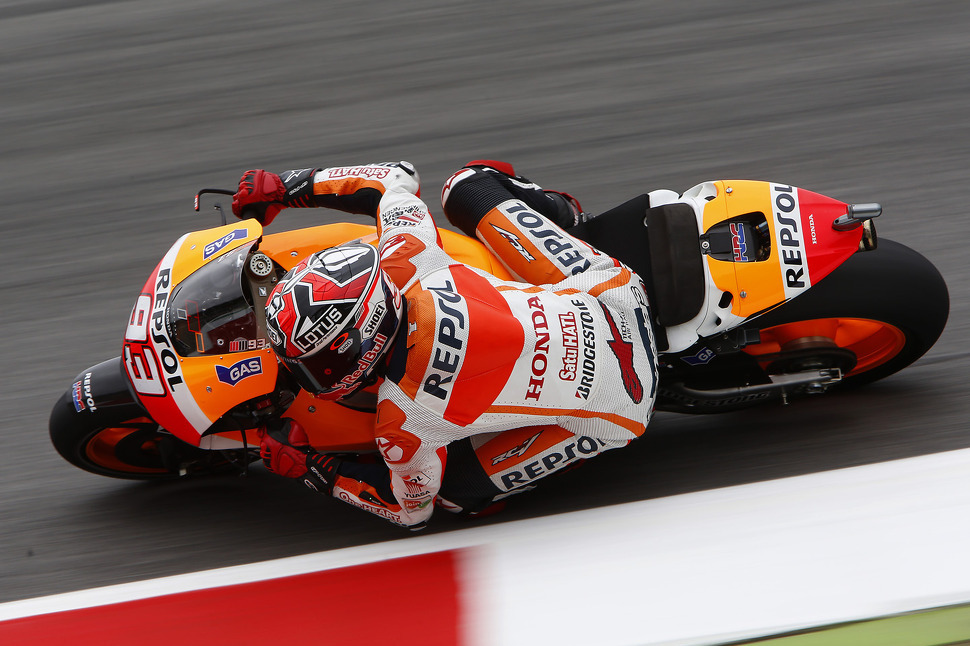 Tuscan sun shines on Marquez as he takes pole position in Mugello