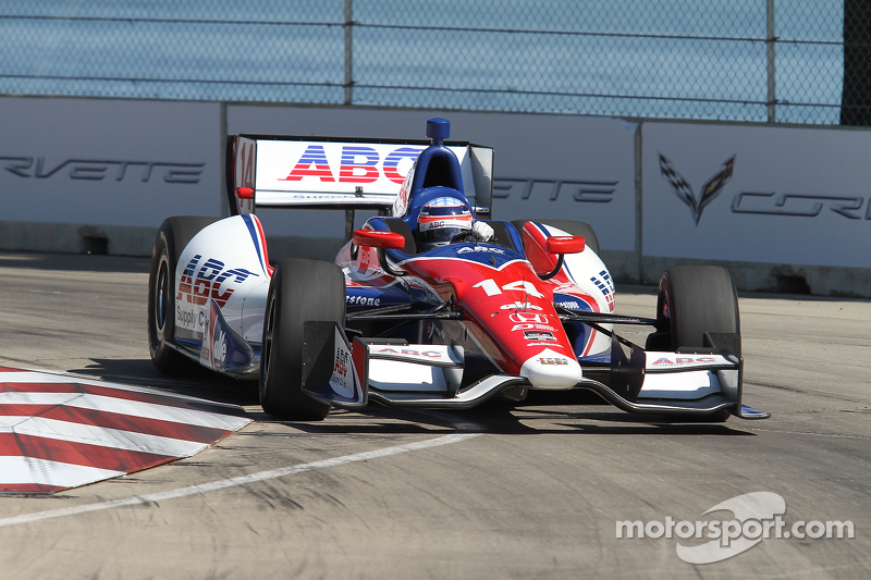 Sato and Hinchcliffe to share front row for Race Two at Belle Isle