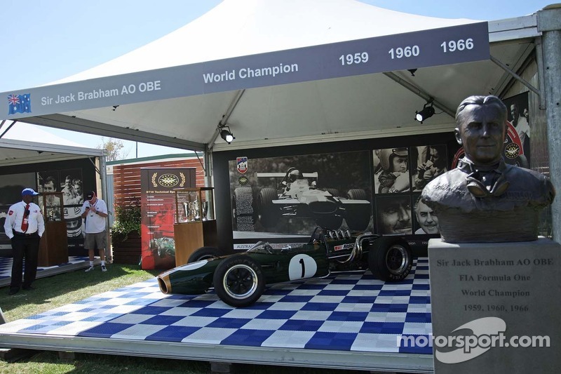 Silverstone to commemorate Sir Jack Brabham in historic 50th Grand Prix parades