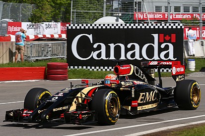 Lotus: A productive first day of running for the Canadian Grand Prix