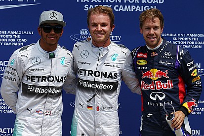 Rosberg bests teammate Hamilton for Canadian GP pole