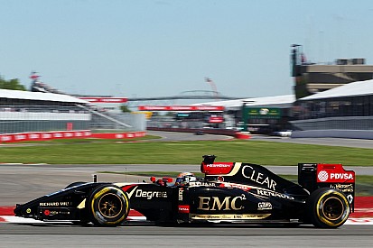 Not a good qualifying day for Lotus at Montreal