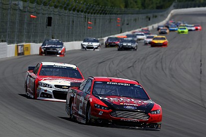 Keselowski settles for second after dominating run in the Poconos
