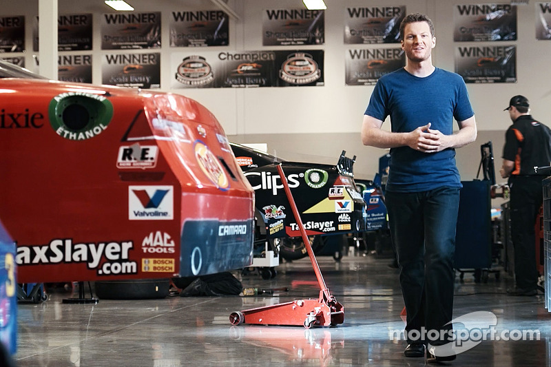Dale Earnhardt Jr, 2-time Daytona 500 champion and Chevrolet salesman