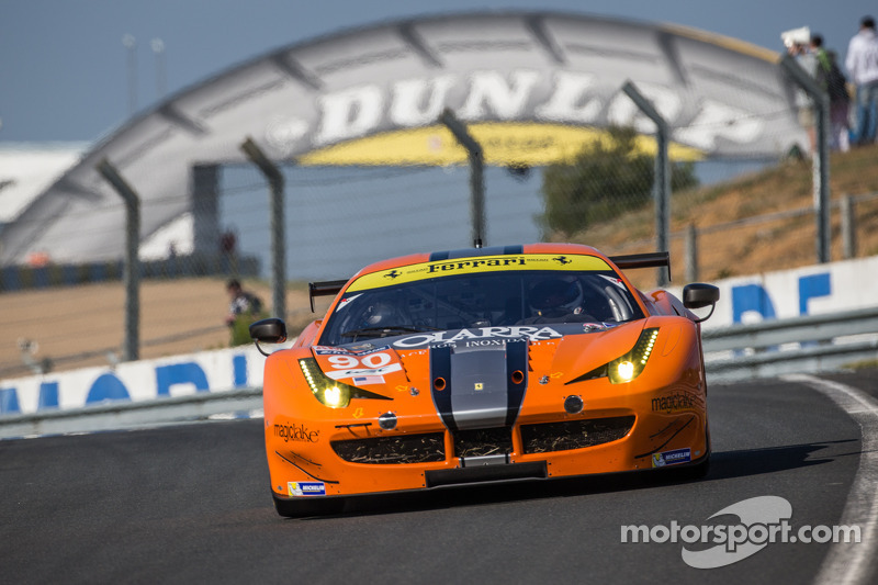 #90 8 Star Motorsports Ferrari 458 Italia: Frankie Montecalvo, Gianluca Roda, Paolo Ruberti