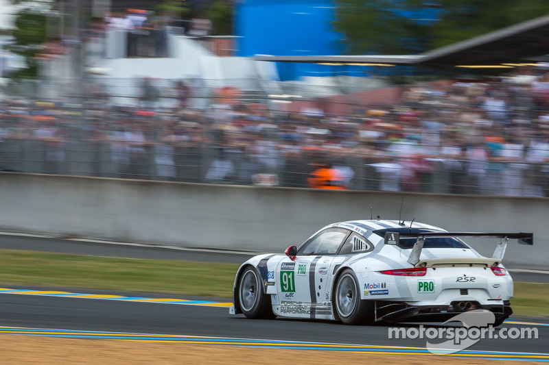 Porsche 911 RSR still in the top group