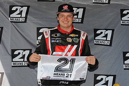 Record-breaker: Cole Custer wins the pole for Gateway