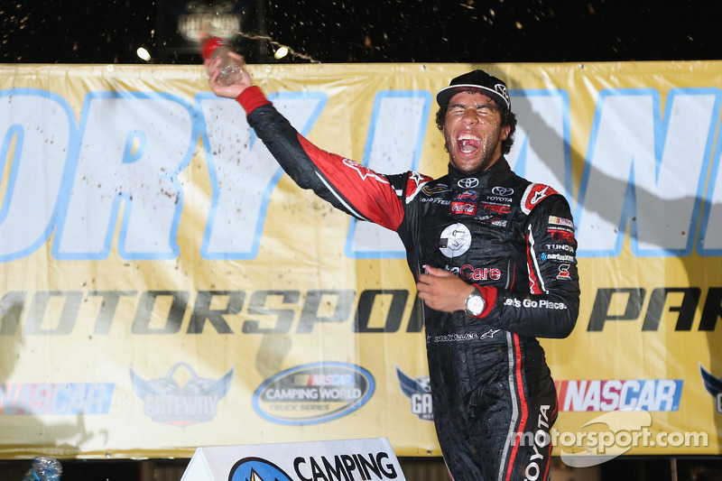 Darrell Wallace Jr. takes NASCAR Camping World truck win at Gateway