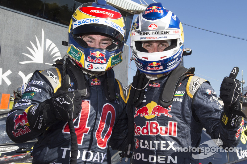 Race One of the Skycity Triple Crown goes to Jamie Whincup