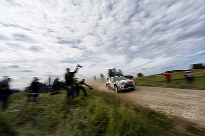 Kris Meeke and Mads Østberg in the top 5
