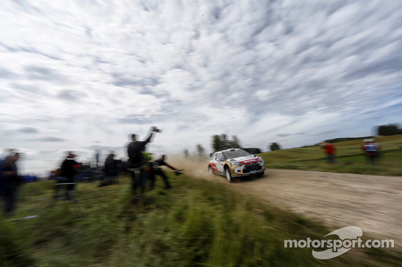 Kris Meeke and Mads Østberg in the top 5