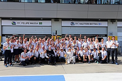 Williams Martini gets set for British GP