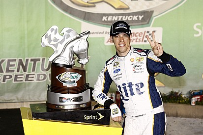 Keselowski won't let injury slow him down