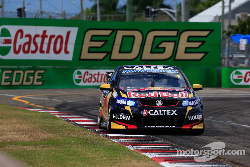 Whincup survives to win carnage-filled first race in Townsville