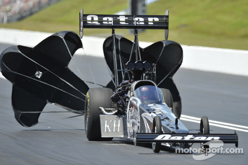 Top Fuel champion Langdon leads NHRA qualifying