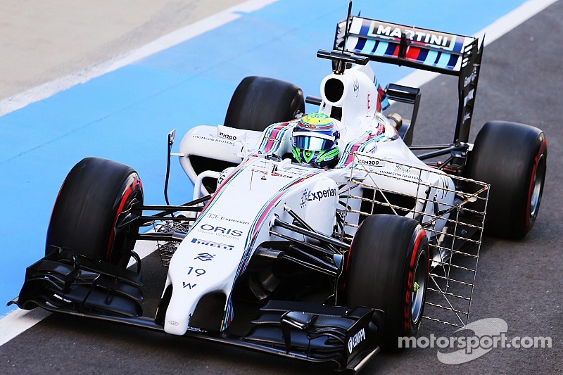 Massa quickest in first day of testing at Silverstone