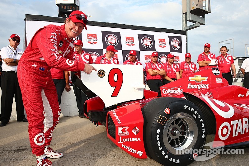 Ganassi sweeps the front row at Iowa