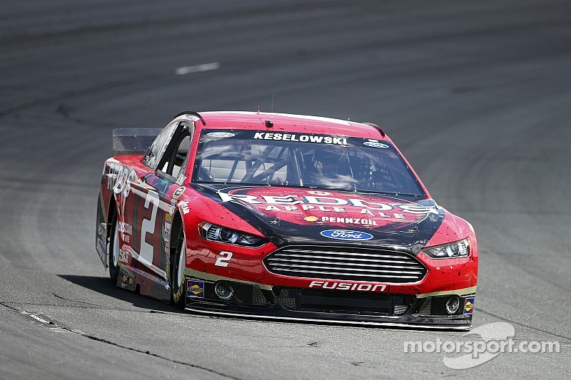 Keselowski exhibits top speed during Saturday practices at Magic Mile