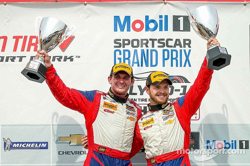 Lally and Bell win Continental Tire SportsCar Challenge race