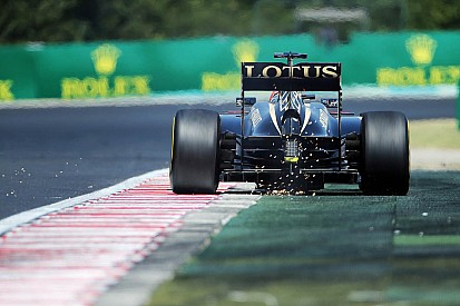 Titanium skids for safety, not sparks - FIA